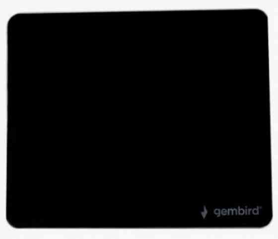 Коврик для мыши Gembird Mp-Basic чёрный (220*180*0.5мм) ультратонкий 100% пластик (арт-8973) Донецк