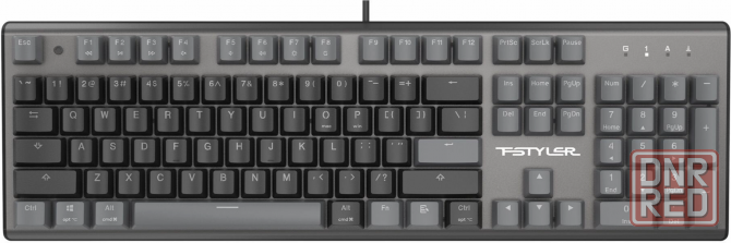 Клавиатура A4tech Fstyler Fs100 Neon механическая черный Usb For Gamer Led (Fs100) (арт-2497) Донецк - изображение 2