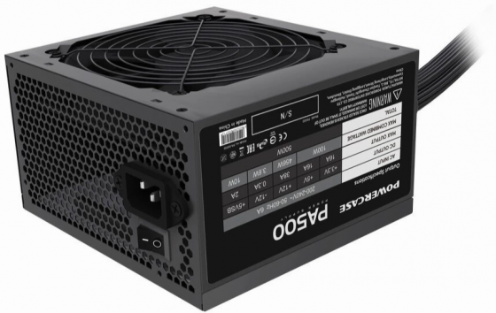 Блок питания 500w Powercase Pa500 (Pa-500si) (арт-4431) Макеевка