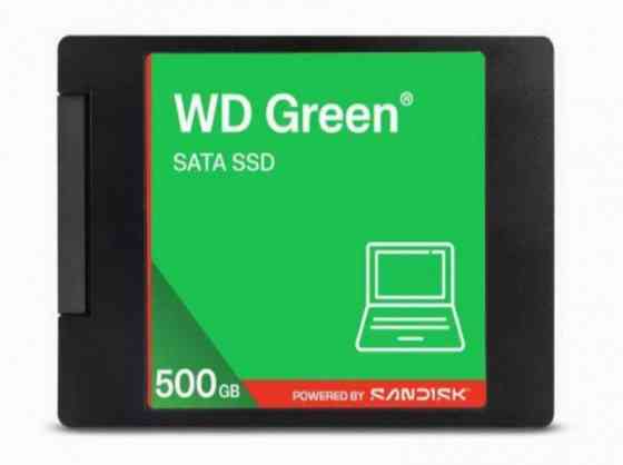 Твердотельный накопитель Ssd Wd Green Wds500g5g0a 500gb, 2.5", Sata Iii, R/W - 545/510 Mb/S 3d-Nand Макеевка