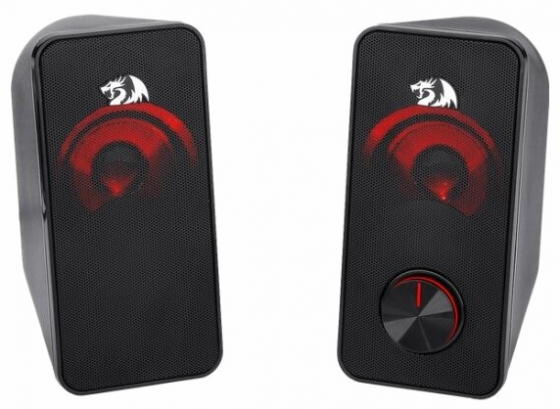Колонки 2.0 Redragon Stentor черный (77600) (арт-1075) Макеевка