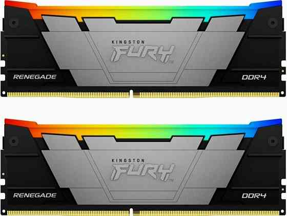 Оперативная память Kingston Fury Renegade Rgb (Kf432c16rb12ak2/32) (2x16gb Kit) (арт-1786) Донецк