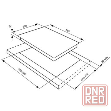 Газовая варочная панель Smeg SRV 864 C Донецк - изображение 2