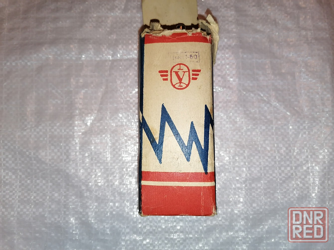 Лампа г - 807. Новая . ссср (1974 г.) в оригинальной упаковке. Стаханов - изображение 2