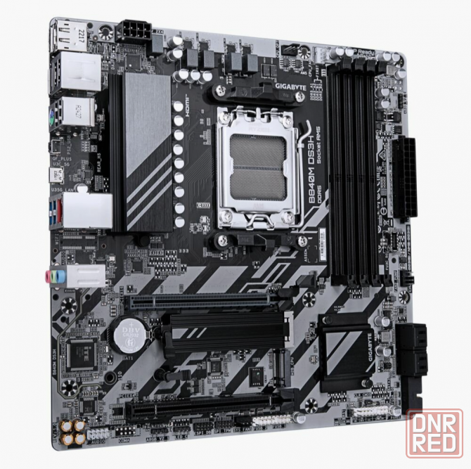 Материнская плата Gigabyte B840m Ds3h, Am5, Amd B840, Micro-Atx, Rtl (B840m Ds3h) (арт-4551) Донецк - изображение 3