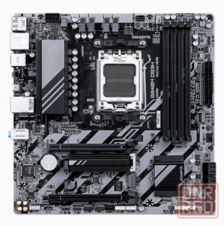 Материнская плата Gigabyte B840m Ds3h, Am5, Amd B840, Micro-Atx, Rtl (B840m Ds3h) (арт-4551) Донецк - изображение 2
