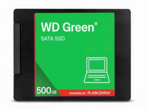 Твердотельный накопитель Ssd Wd Green Wds500g5g0a 500gb, 2.5", Sata Iii, R/W - 545/510 Mb/S 3d-Nand Донецк