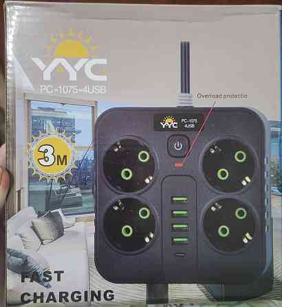 Сетевой фильтр, 3 м Донецк