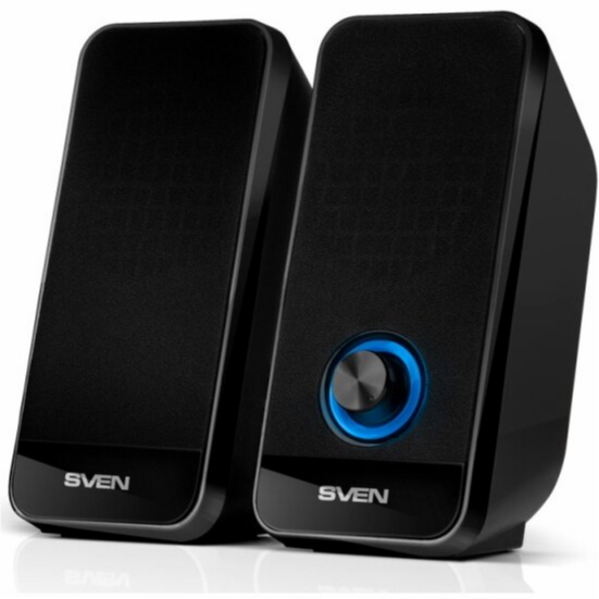 Колонки 2.0 Sven 320 черный (Sv-014636) (арт-5001) Донецк