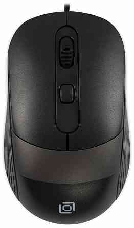 Мышь оклик 310m черный/серый оптическая (2400dpi) Usb для ноутбука (4but) (арт-5181) Донецк