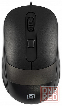 Мышь оклик 310m черный/серый оптическая (2400dpi) Usb для ноутбука (4but) (арт-5181) Донецк - изображение 1