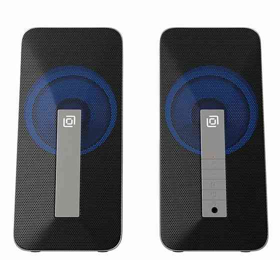 Колонки Bluetooth Oklick Ok-130, 2.0, Rgb-подстветка, черный (1458495) (арт-2479) Донецк