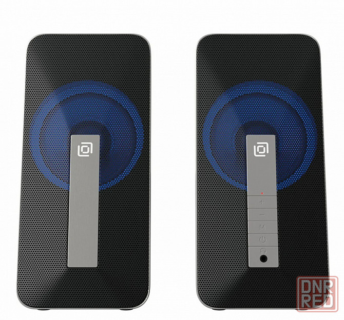 Колонки Bluetooth Oklick Ok-130, 2.0, Rgb-подстветка, черный (1458495) (арт-2479) Донецк - изображение 1
