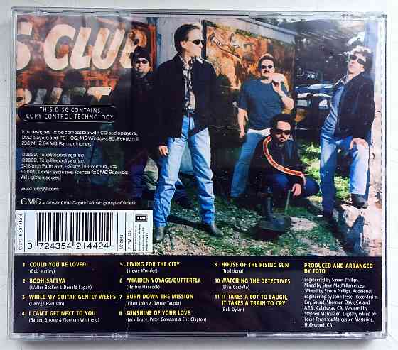 Toto (2002) Through The Looking Glass - CD, Россия, неоф. Макеевка