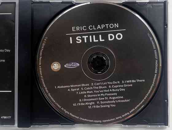 Eric Clapton (2016) I Still Do: CD, Россия (неоф) Макеевка