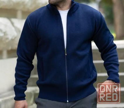 Новая кофта свитер на замке мужской Донецк - изображение 1