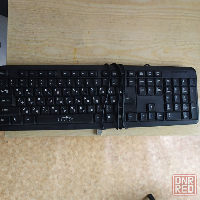 Клавиатура б/у OKLICK 180 m Донецк - изображение 2