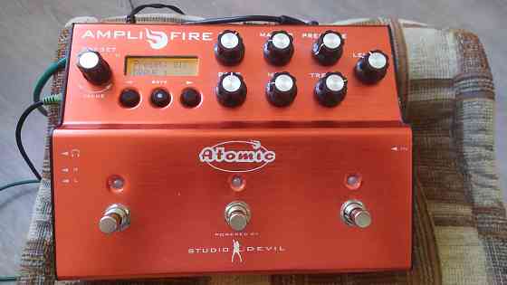 Продам студийный гитарный процессор Atomic Amplifier Studio Devil, б\у за 15000 р. Донецк