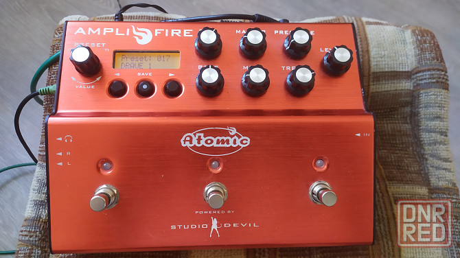 Продам студийный гитарный процессор Atomic Amplifier Studio Devil, б\у за 15000 р. Донецк - изображение 1