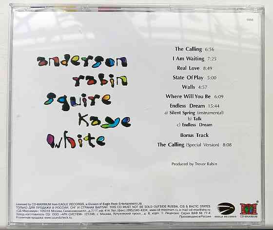 Yes (1994) Talk - CD, лицензия (росс) Макеевка