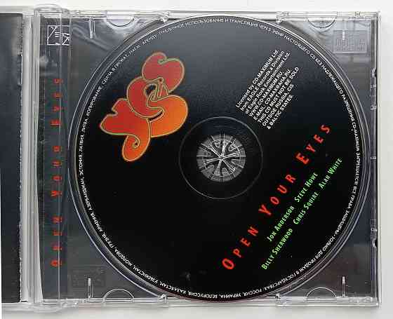 Yes (1997) Open Your Eyes - CD, лицензия (росс) Макеевка