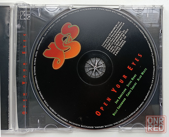 Yes (1997) Open Your Eyes - CD, лицензия (росс) Макеевка - изображение 3