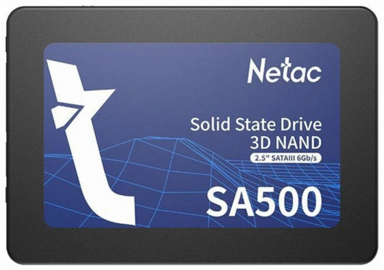 Ssd твердотельный накопитель Netac Sa500 256гб Sata (Nt01sa500-256-S3x) (арт-3934) Донецк