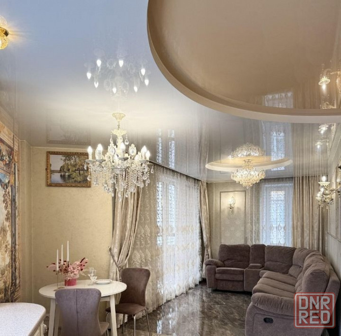 Сдается шикарная двухкомнатная квартира с дизайнерским ремонтом в Буденовском районе на Заперевально Донецк - изображение 4