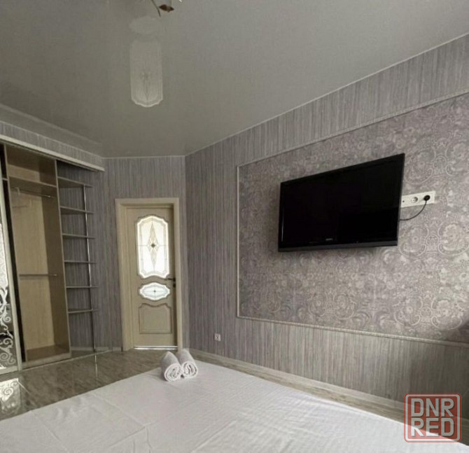 Сдается шикарная двухкомнатная квартира с дизайнерским ремонтом в Буденовском районе на Заперевально Донецк - изображение 7