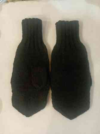 Варежки шерстяные ручной работы Макеевка