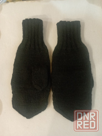 Варежки шерстяные ручной работы Макеевка - изображение 1