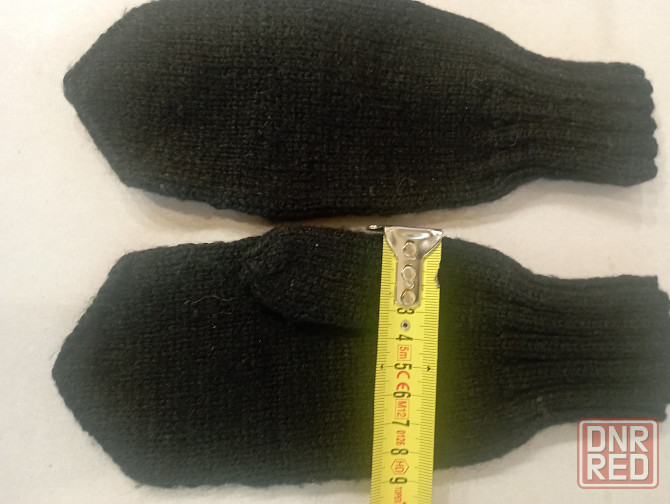 Варежки шерстяные ручной работы Макеевка - изображение 2