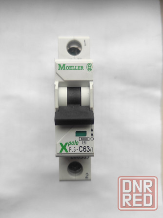 Продам автоматический выключатель 63а, Moeller PL6-C63/1, 1p, 63A, 6kA Донецк - изображение 1
