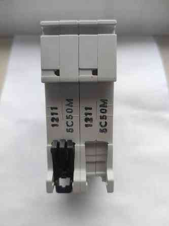 Продам автоматический выключатель 50а, ABB S202-C50, 2p, 50A, 6kA Донецк