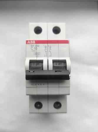 Продам автоматический выключатель 10а, ABB SH202-C10, 2p, 10A, 6kA Донецк