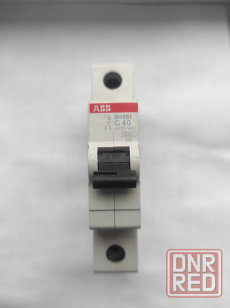 Продам автоматический выключатель 40а, ABB SH201-C40, 1p, 40A, 6kA Донецк - изображение 1