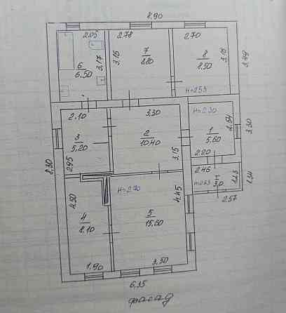 Продается дом пос. Землянки Макеевка