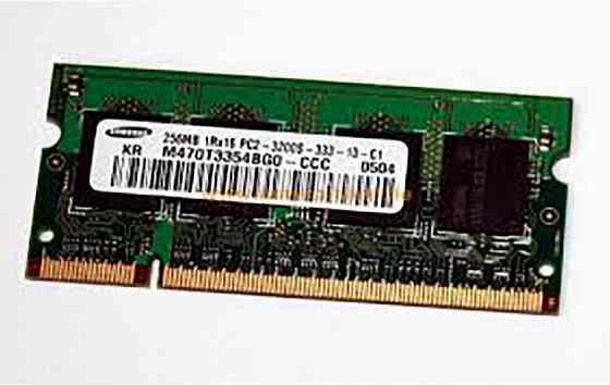 Оперативная память So-Dimm Ddr2 Samsung 256mb (M470t3354bg0-Ccc) б/у (арт-9624) Макеевка