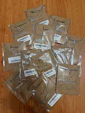 Подвески на шею знаки зодиака (12 знаков по 1 экземпляру) Донецк