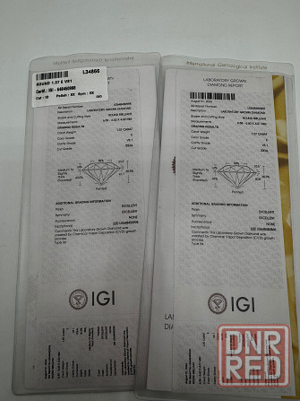 Серьги с CVD бриллиантами из 750 пробы Донецк - изображение 4