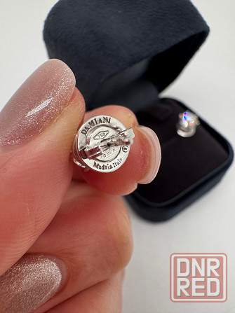 Серьги с CVD бриллиантами из 750 пробы Донецк - изображение 3
