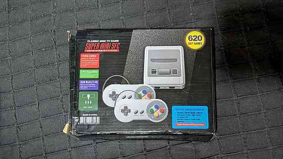 Приставка денди ретро 620 игр -Super mini SFC 8bit Донецк