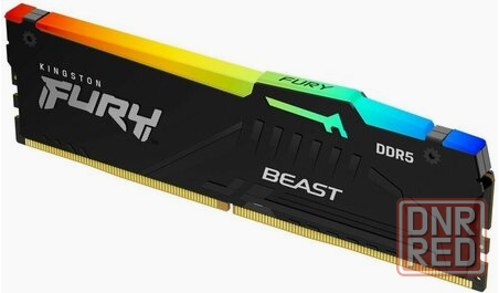 Оперативная память Dimm Ddr5 Kingston Fury Beast (Kf556c40bba-32) Rgb 32gb 5600mhz (арт-2212) Донецк - изображение 1