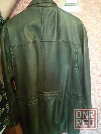 Куртка муж. Кожаная Донецк - изображение 2