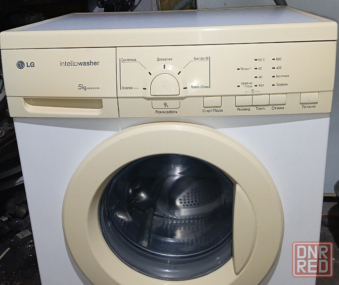 Стиральная машина LG на 5 кг полностью в рабочем состоянии Донецк - изображение 1