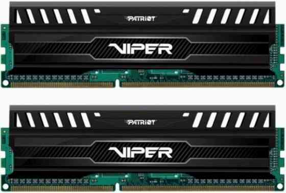 Оперативная память Ddr3 Patriot Viper 3 - 2x 4gb, 1600 мгц, Dimm, Cl9 (Pv38g160c9k) (арт-1984) Макеевка