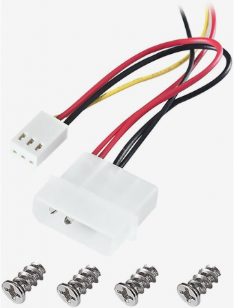 Вентилятор для компьютера Deepcool Xfan 120 Black Dp-Fdc-Xf120 - кулер охлаждения в корпус на пк 120 Макеевка