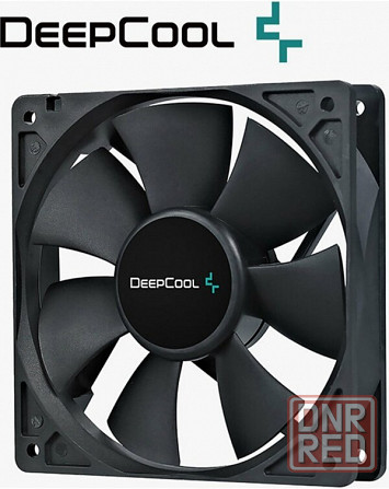 Вентилятор для компьютера Deepcool Xfan 120 Black Dp-Fdc-Xf120 - кулер охлаждения в корпус на пк 120 Макеевка - изображение 3