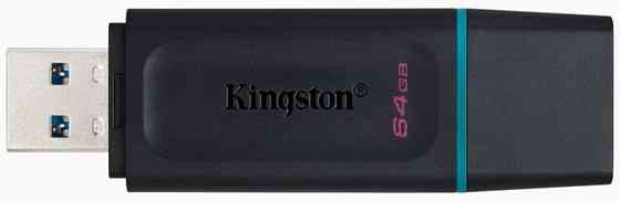 Накопитель Usb 3.2 64gb Kingston Datatraveler Exodia Dtx/64gb Gen 1 Black/Teal (арт-1504) Макеевка