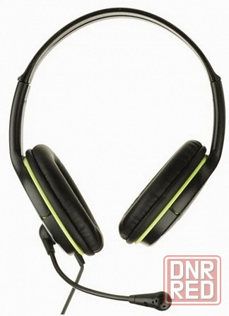 Компьютерная гарнитура Genius Hs-400a, черный/зеленый (арт-7958) Макеевка - изображение 2
